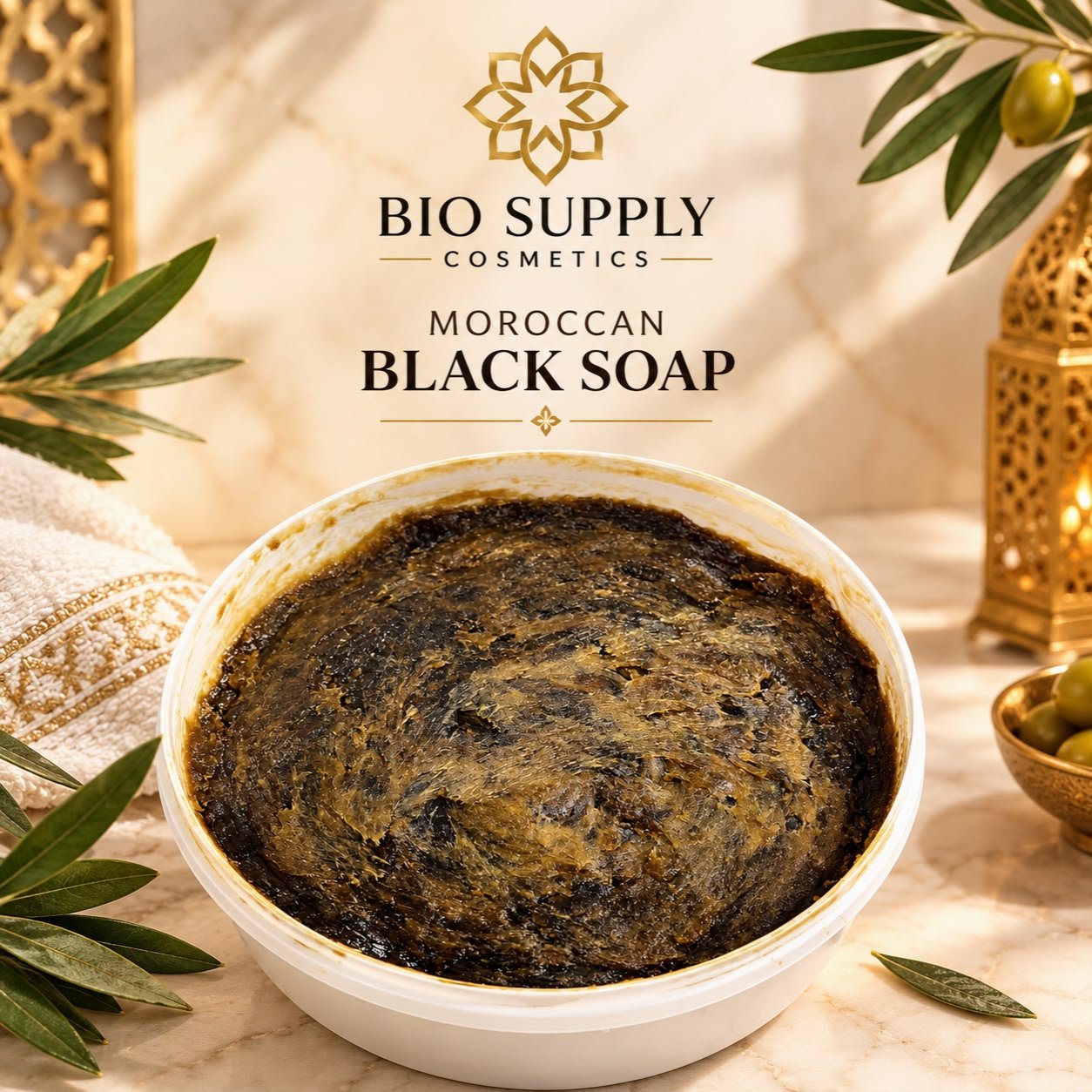 Moroccan Black Soap — additional supplied product reference